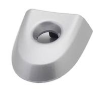FIXCOR Accessori Auto Per Nissan Per March IV Per Micra K13 Per JUKEF15 Per Cube Z12per Tiida Copertura Della Maniglia Serratura Porta Anteriore Posteriore(1PCS Silver key hole)