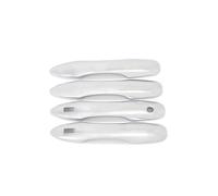 FIXCOR Accessori Auto Per Toyota Per Camry 70 2017-2023 Per Corolla Per Cross Per Prius Per Avalon 2019-2023 Maniglia Della Porta Copertura Trim (ABS Chrome 3 holes)