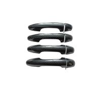 FIXCOR Accessori Auto Per Toyota Per Hilux Per Revo Per Rocco 2016 2018 2020 2021 2022 Copri Maniglia Portiera In Plastica Imitazione Fibra Di Carbonio(K1)