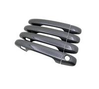 FIXCOR Accessori Per Lo Styling Dell'autoadesivo Cuscinetto Copertura Maniglia Portiera Dell'auto In Fibra Di Carbonio Per Subaru Per Outback 2012-2019