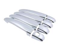 FIXCOR Chrome Door Handle Cover Catch Trim Set Car Cap Styling Accessori Per Subaru Per Legacy BM BR 2010 2011 2012 2013 2014 (D)