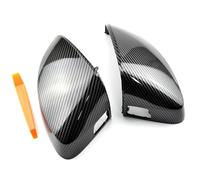 FIXCOR Copertura dello Specchio per A3 RS3 8V S3 2014-2017 2018 2019 2020 Carbonio Vista Posteriore con E Senza Lane Side Assist Sostituzione(with Side Assist-1)
