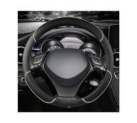 FIXCOR Coprivolante per Auto Sportiva in Pelle Microfibra per Toyota CHR C-HR Accessori Auto Coprivolante per Auto Coprivolante per Auto (Color : Bianca)