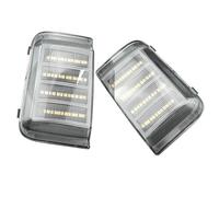 FIXCOR Freccia Laterale 2 Pezzi Per Peugeot Per Boxer Car LED Indicatori Di Direzione Dinamici Luce Specchio 2006-2019 (Crystal)