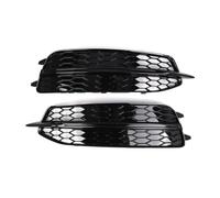 FIXCOR Griglia Fendinebbia Per A-udi A6 C7 Per S-Line 2012-2014 Paraurti Anteriore Inferiore Fendinebbia Griglia Griglia Copertura Della Luce Di Nebbia 4G0807681D 4G0807682D