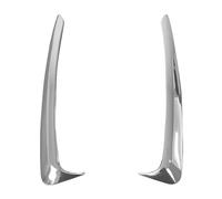 FIXCOR Griglia Fendinebbia per Toyota per Yaris per Vitz 2017 2018 Chrome Anteriore Fendinebbia Copertura Striscia Paraurti Accessori Trim Car Styling