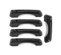 FIXCOR Maniglia Per Porta Laterale Esterna Per Jeep Per Wrangler JL 2018+ Adesivi Per Copertura Decorazione Maniglia Portellone Posteriore (F)