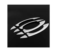 FIXCOR Per A3 8V A4 B8 Q3 Q5 2009-2016 Car Styling Assetto Maniglie Delle Porte Copertura Adesivo In Acciaio Inox Decorazione Esterna (A4 2009 to 2015 year)