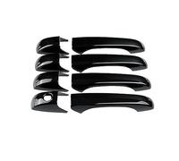 FIXCOR Per Chrysler 300 300C 2005 2006 2007 2008 2009 2010 Gloss Black Copertura Maniglia Esterna Adesivi Car Styling Accessori Gadget (4Handle 1Keyhole)