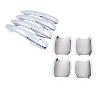 FIXCOR Per Citroen C4 MK2 C4L 2011 2012 2013 2014-2018 Chrome Maniglia Della Porta Copertura Trim Car Set Car Styling Accessori (F)