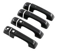 FIXCOR Per Dodge Per RAM ABS Modello In Fibra Carbonio Nero Coperchio Maniglia Per Porta Cornice Porte Cornice Protezione Adesivo Accessori Per Styling (Door handle Carbon)