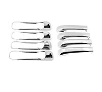 FIXCOR Per Jeep Per Commander XK 2006 2007 2008 2009 2010 Chrome Car Door Handle Cover Esterni Accessori Per Lo Styling (B)