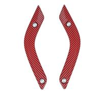 FIXCOR Per Jeep Per Wrangler Per JK 2011-2017 Car Interior Door Handle Inserts Cover Trim Left Right1RC72JAHAD 1RC72JAHAE (Carbon fibre red)