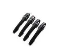 FIXCOR Per Mazda CX-7 CX7 CX 7 2006-2014 Maniglia Per Porta Cromata Nera Di Lusso Senza Ruggine Adesivo Per Auto Accessori Per Lo Styling Dell'auto (Black)