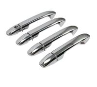 FIXCOR Per Mercedes Per Benz Per Vito W447 Per Metris Per Valente Per V-Class 2014-2020 Nero Lucido Copri Maniglia Per Auto Adesivi Per Lo Styling Accessori (Argento)