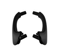 FIXCOR Per Mercedes Per Benz W203 Classe C 2038101551 Car Front Left/Right Interior Inner Door Pull Carrier Covers Handles Trim (Black-2PCS)