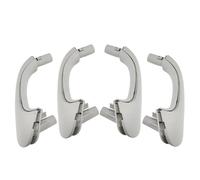 FIXCOR Per Mercedes Per Benz W203 Classe C 2038101551 Car Front Left/Right Interior Inner Door Pull Carrier Covers Handles Trim (Grey-4PCS)
