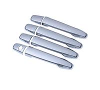 FIXCOR Per Mitsubishi Per Outlander Per Lancer Per ASX 2008-2020 Cromato Modello Maniglia Per Porta Copertura Adesivo Accessori Per Styling Sovrapposizioni (Argento)