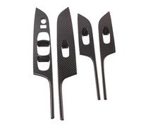 FIXCOR Per Nissan Per Navara NP300 2016-2019 Finestra Di Automobile Interruttore Di Sollevamento In Vetro Pulsante Pannello Di Copertura Trim Adesivo