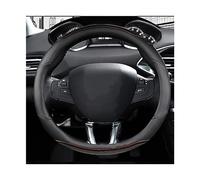 FIXCOR per Peugeot 2008 2013-2018 Anno Coprivolante per Auto in Fibra di Carbonio + Accessori per Auto in Pelle PU Interni Coprivolante per Auto (Color : 2)