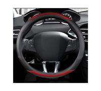 FIXCOR per Peugeot 2008 2013-2018 Anno Coprivolante per Auto in Fibra di Carbonio + Accessori per Auto in Pelle PU Interni Coprivolante per Auto (Color : 3)