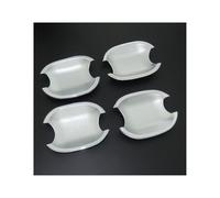 FIXCOR Per Peugeot 207 308 407 3008 Per Citroen C4 C6 Per Jumpy ABS Car Styling Chrome Side Door Handle Cover & Door Bowl Cover (Door Bowl Covers)