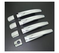 FIXCOR Per Peugeot 207 308 407 3008 Per Citroen C4 C6 Per Jumpy ABS Car Styling Chrome Side Door Handle Cover & Door Bowl Cover (Door Handle Covers)
