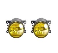 FIXCOR Per Peugeot Per Partner Per Tepee 2012 2013 2014-2022 Gruppo Fendinebbia A LED Per Auto, Passeggero E Conducente, 6000 Lumen, Luci Diurne DRL(JZ Lemon Yellow)