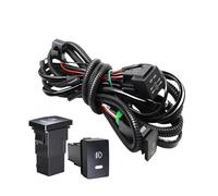 FIXCOR Per Peugeot Per Partner Per Tepee 2012 2013 2014-2022 Gruppo Fendinebbia A LED Per Auto, Passeggero E Conducente, 6000 Lumen, Luci Diurne DRL(Harness Wire)