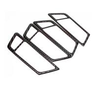 FIXCOR Per Q5 2009-2017 Maniglia Della Portiera Coperchio Del Telaio Della Serratura Della Portiera Adesivo Trim Fibra Di Carbonio