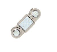 FIXCOR Per Seat Per Alhambra E Per Leon 5F/5F1 2012-2020 Luci Interne Per Auto Plafoniere Accessori Auto 12V(Rear Dome Light)