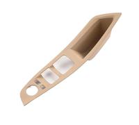 FIXCOR Per Serie 5 F10 F18 F11 2011 2012 2013 2014 2015 2016 2017 Auto Door Pull Trim Copertura Auto Interni Maniglie Delle Porte adesivo (Beige)