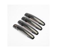 FIXCOR Per Suzuki Per Swift 2005-2017 Per Suzuki Per Grand Per Vitara 2005-2012 Modello In Copertura Maniglia Portiera Auto Adesivo Finiture Accessori Auto (Black 1 keyhole)