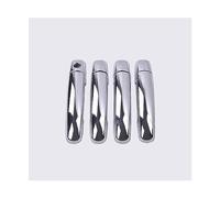 FIXCOR Per Suzuki Per Swift 2005-2017 Per Suzuki Per Grand Per Vitara 2005-2012 Modello In Copertura Maniglia Portiera Auto Adesivo Finiture Accessori Auto (Silver 1 keyhole)