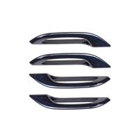 FIXCOR Per Tesla Per Model 3 Per Model Y Antigelo 4PCS Maniglia Per Porta Antigelo Maniglia Per Porta Adesivo Refit Accessori Per Auto Trim Decorazione (Original Blue)