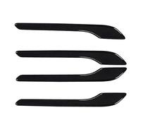 FIXCOR Per Tesla Per Modello 3Y 2017-2022 4 Pezzi Adesivo Per Maniglia Della Portiera Per Auto Porta Wrap Cover Pasta Accessori ABS (Bright black)