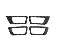 FIXCOR Per Toyota For Highlander 2015 2016 2017 2018 4 Pezzi Adesivo Per Telaio Della Maniglia Della Portiera In Fibra Di Carbonio Per Auto