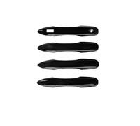 FIXCOR Per Toyota Per Corolla Per Cross XG10 2021-2023 Cromo Nero Maniglia Della Porta Copertura Trim Set Auto Auto Chiave Adesivo Accessori