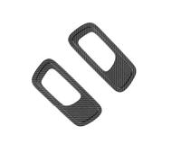 FIXCOR Rivestimento Per Maniglia Interna Portiera Auto Per N-BOX 2024 2025, Accessori Interni(Carbon style 2pcs)