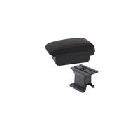FIXCOR Scatola Bracciolo per Toyota IQ Bracciolo Interno per Auto Scatola Portaoggetti Centrale Accessori Auto Parti di Retrofit con USB Accessori per Auto(A Red Line No USB)