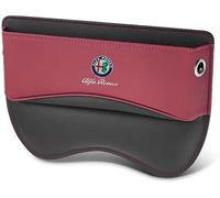 FIXCOR Scatola portaoggetti seggiolino Auto per Alfa Romeo Giulia/Stelvio/Giulietta/GT/Mito/Tonale, in Pelle Seat Gap Fille Portaoggetti Organizer Waterproof Multifunzionale Accessori,B B