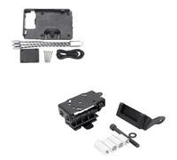 FIXCOR Supporto Per Navigatore Per Moto Con Ricarica USB E Supporto Per Telefono Per Modelli F800S K1200R Sport K1300R K1300R 2005-2016(Set B)
