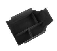 FIXCOR Vassoio Dell'organizzatore della Scatola del Bracciolo Centrale Dell'ABS per B&MW X3 G45 2025+ Accessori Auto(Flock Style)