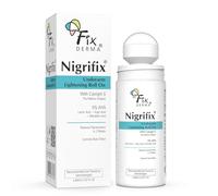 Fixderma Nigrifix Underarm Lightening Roll on with 6% AHA, Lactic Acid & 1% Mandelic Acid | Brightens Skin & Exfoliates Underarm | For All Skin Type, Men & Women - 60ml