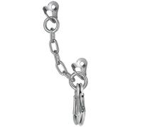 FIXE Arrampicata Tip D 2DRACO 316L M10 Riunione Acciaio Inossidabile-Due Fissaggio con Piastra Punto di Ancoraggio 2 Draco, Adulti Unisex, Ecotri, 10