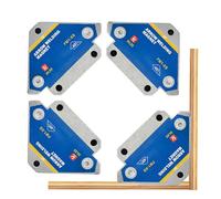 Fixed Angle Soldering Positioner - 8x5.4x1.2cm, Multi-Purpose Welding Magnet, Iron Holder | Pipe Assembly Installing Magnetic Tool Kit, Hardware Finishing Projects, Precise Measurement, Efficient Work