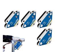 Fixed Angle Soldering Positioner, Triangle Magnetic Welding Holder, Heavy-Duty Iron Weldings Tool, Strong Magnetic Suction, 3 Fixed Angles for Metal Assembly, Pipe Installation