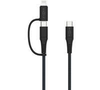 CAVO DI RICARICA FIXED 2in1 Combo 60W - 850, 3800, 2m, 1, Tessuto intrecciato, Compatibile universale