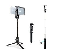 FIXED Snap Lite Selfie Stick - Treppiede per telefono con grilletto wireless - Asta telescopica in lega di alluminio 56 cm con testa girevole a 360 gradi - Ideale per vacanze, viaggi