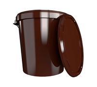 FixedByU - Secchiello portaoggetti con coperchio, 30 l, prodotto in Germania, ermetico, ermetico